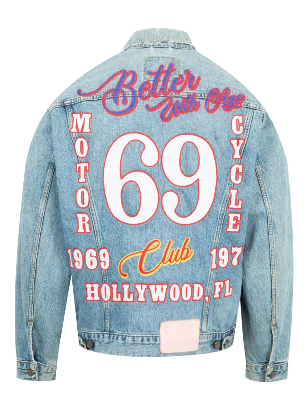 Better with Age  Clark Jeansjacke im Patchwork-Look | Jeansjacken | Image 2