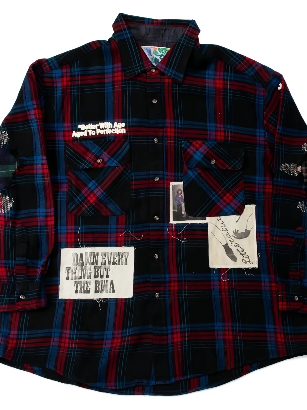 Better with Age Muir Repair overhemd - Zwart