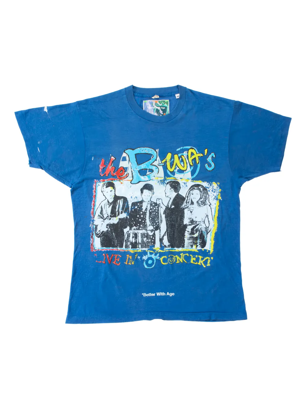 Better with Age  crew-neck T-shirt | Blue | Image 1