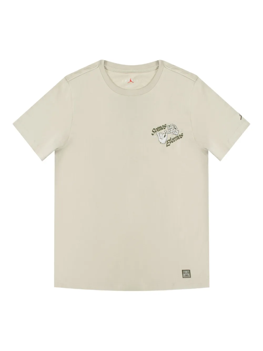 Jordan playera con motivo de esqueleto gráfico | neutro | Image 1