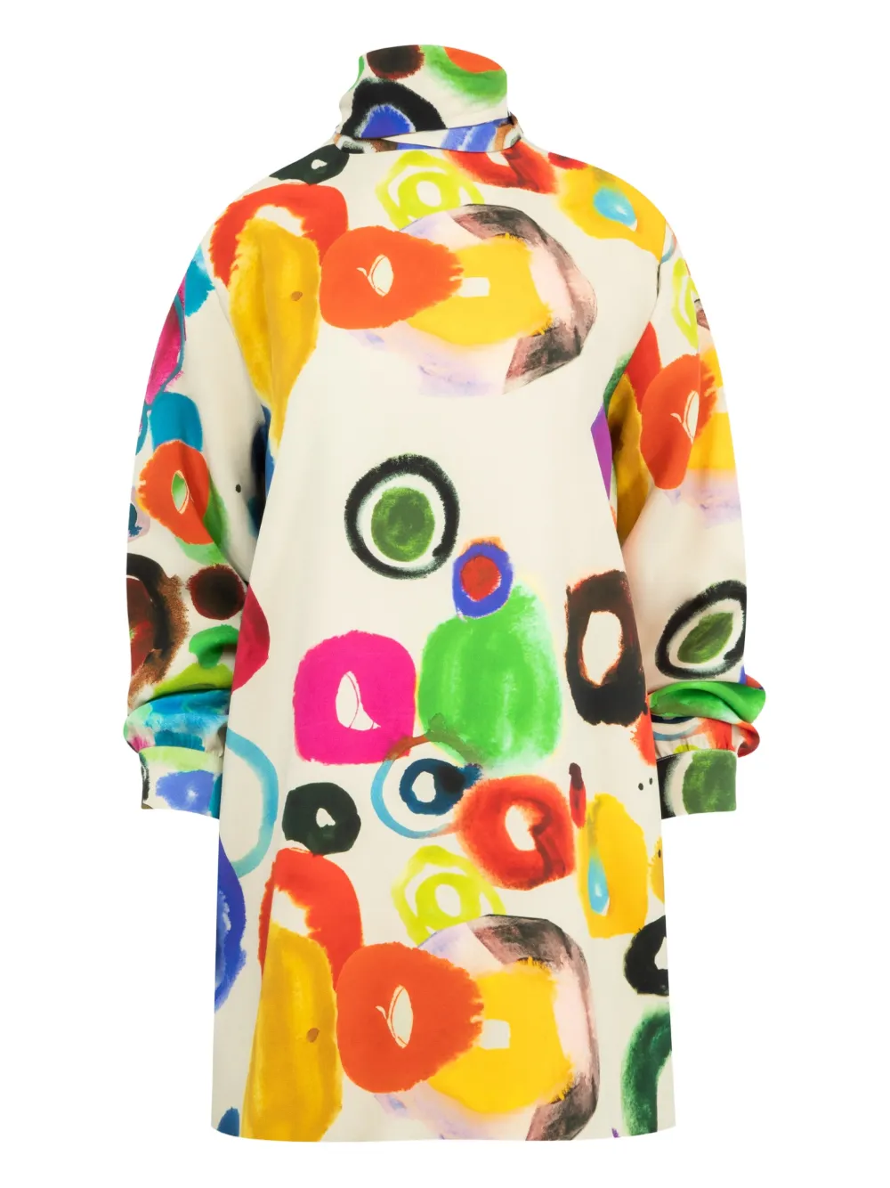 Libertine JH Gouache Bianca tunic | Tunic Tops & Kaftans | Image 2