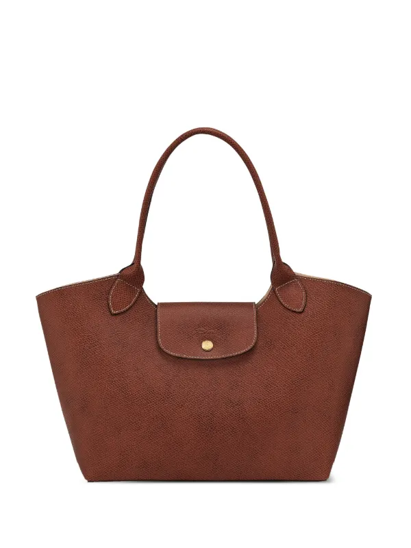 LONGCHAMP(ロンシャン) ショルダーバッグ エピュレ L ショルダーバッグ 10346HYZ035 ブラウン レザー エピュレ L ショルダーバッグ ブラウン - レザー | ロンシャン JP