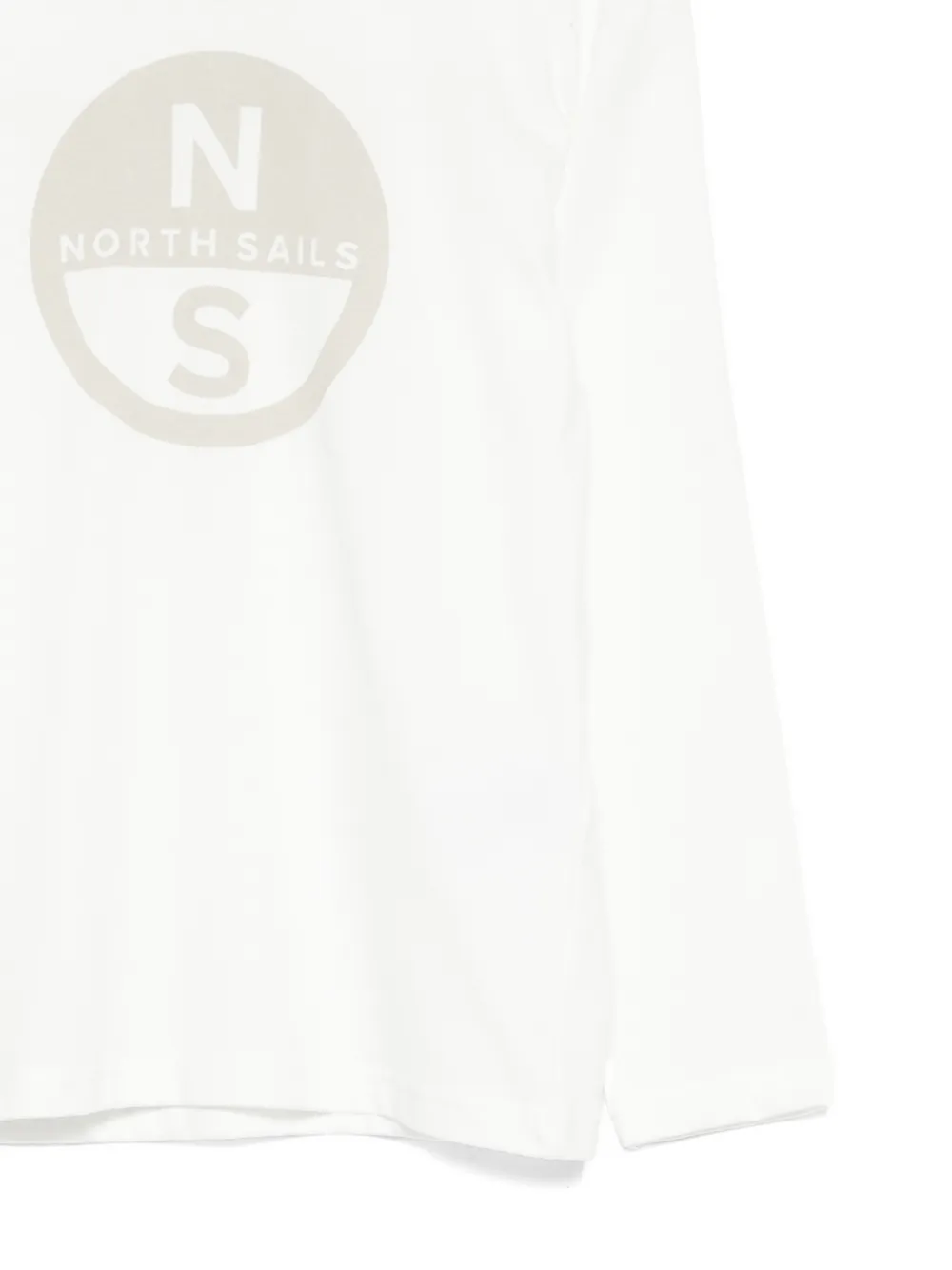 North Sails Logo Graphic T-shirt In White