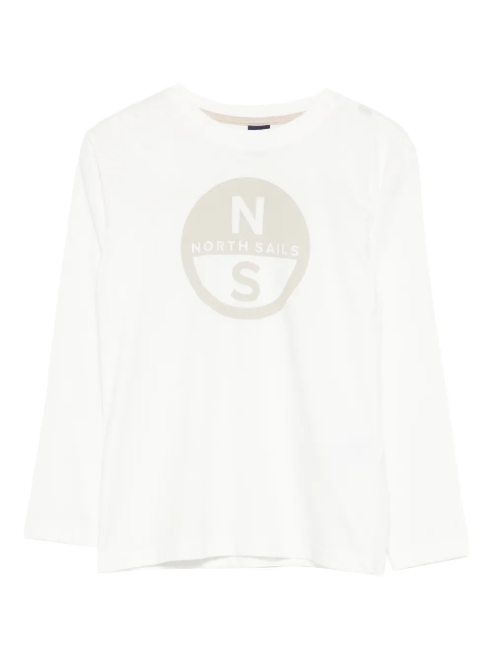 North Sails Logo Graphic T-shirt In White
