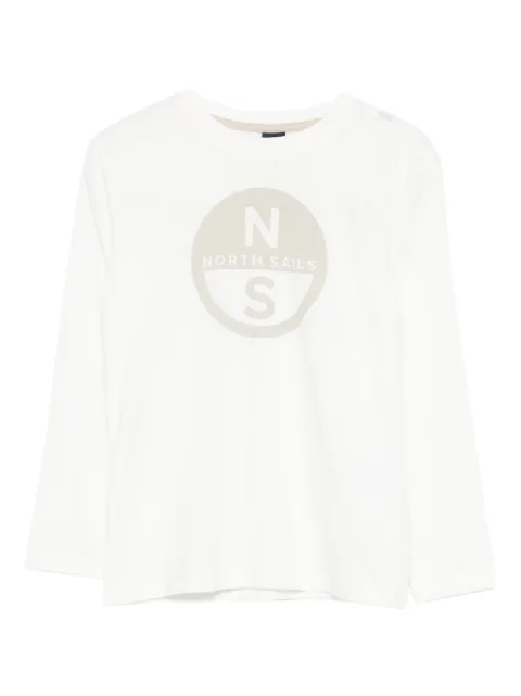 North Sails Kids playera con logo gráfico