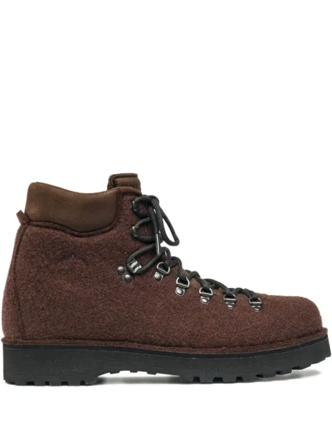 Diemme felt lace-up boots