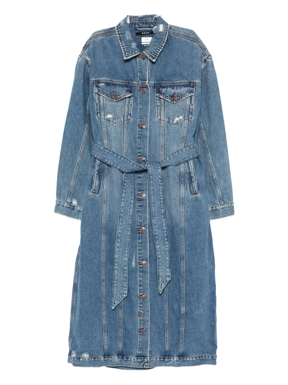 Ksubi manteau Trucker Relik | bleu | Image 1