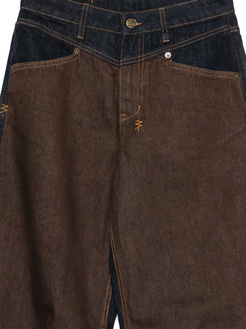 Ksubi Barrel Jeans In Brown