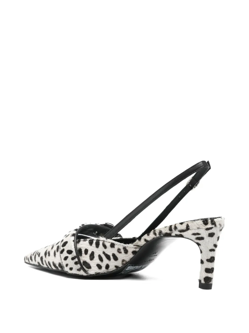 Coperni 65mm Slingback Pumps In White