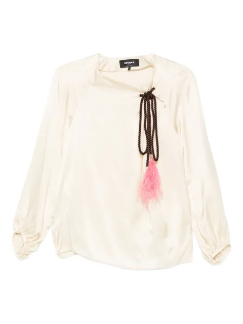 Rochas corddetail blouse