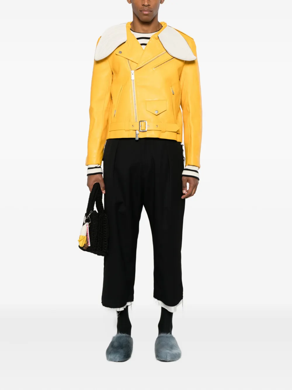 Charles Jeffrey Loverboy Banana biker jacket | Biker Jackets | Image 2
