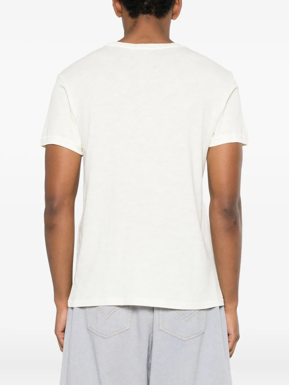 Bluemarble Blurred Mother Earth T-shirt In White