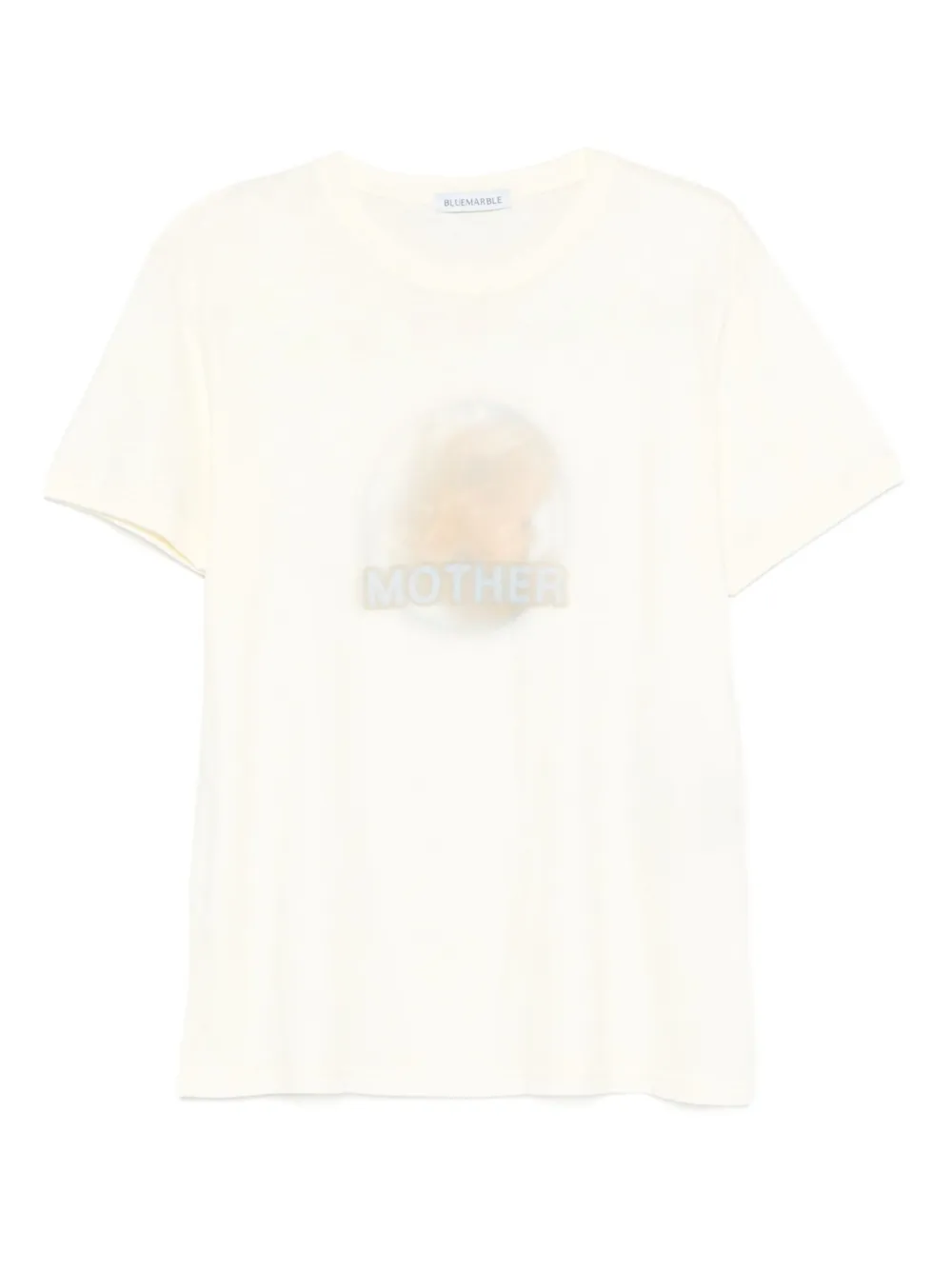 BLUEMARBLE playera Blurred Mother Earth | amarillo | Image 1