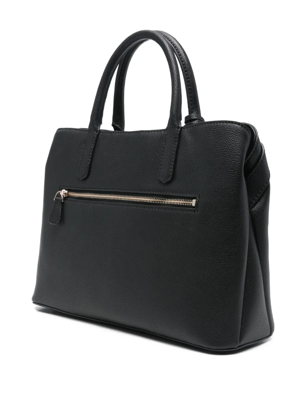 Guess Usa Charm-detail Tote Bag In Black