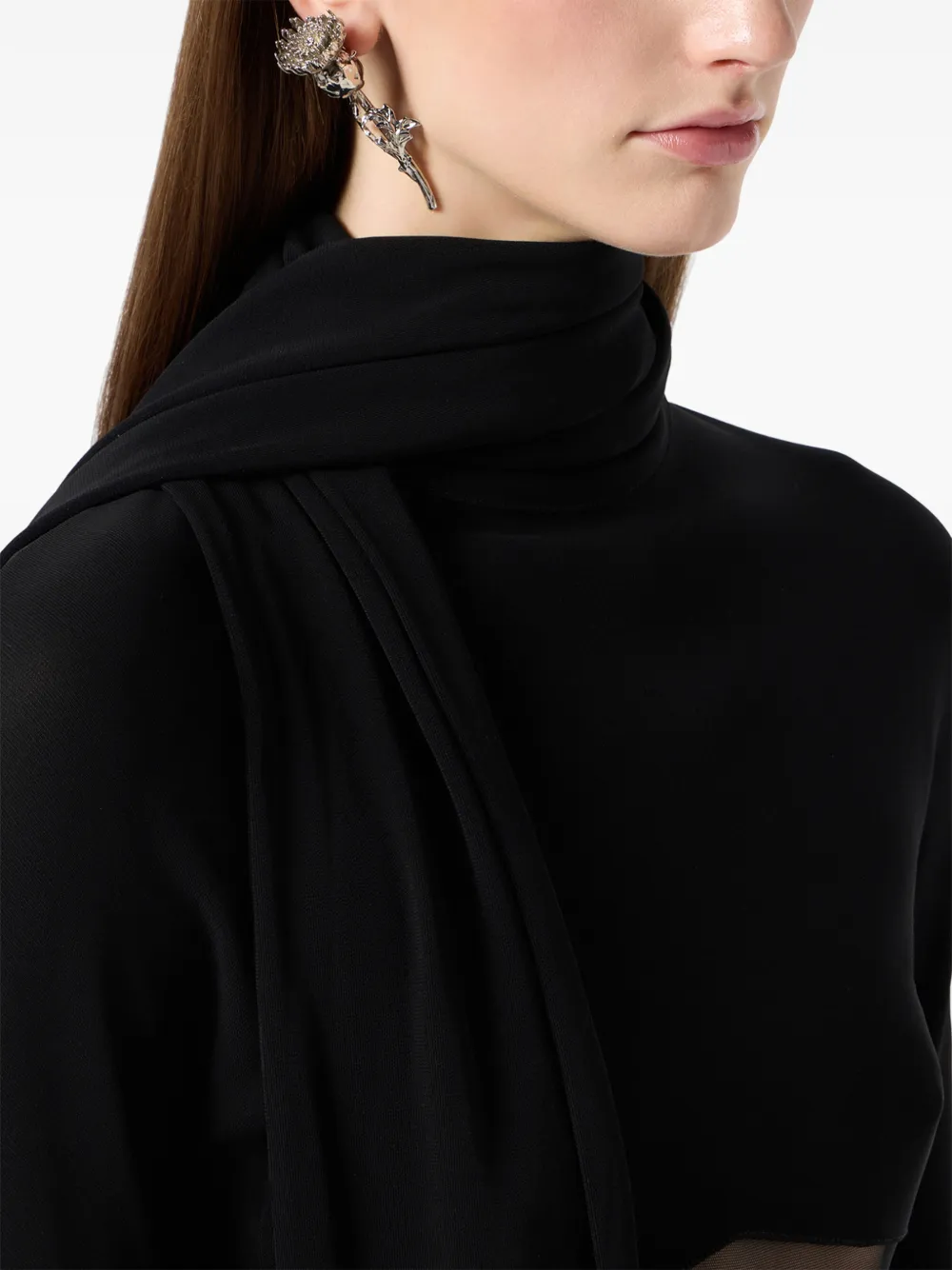 Blumarine Oorbellen met bloemen - Zilver