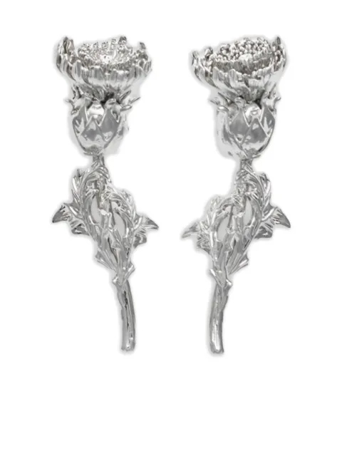 Blumarine flower earrings