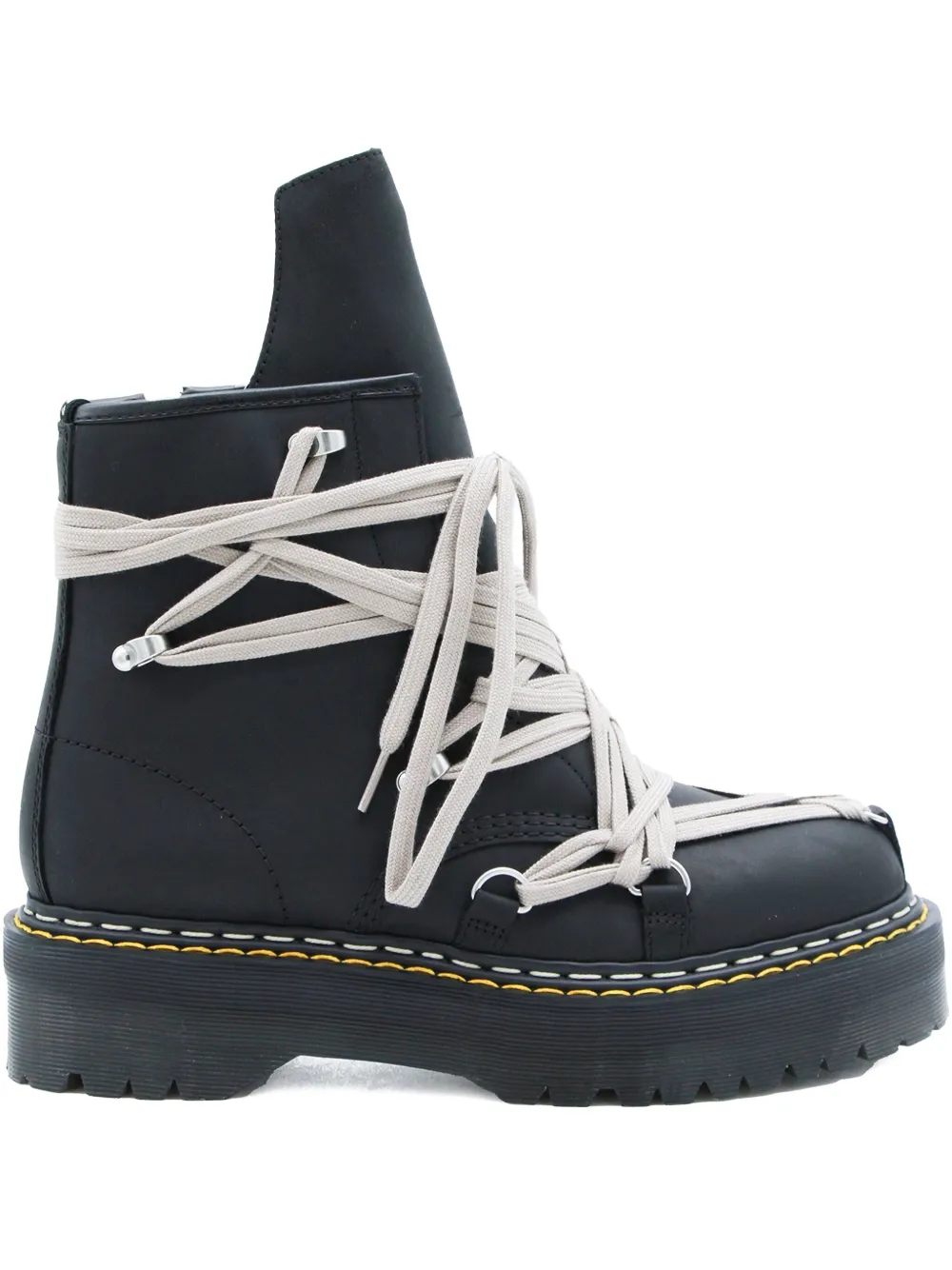 Dr. Martens x Rick Owens lace-up platform boots | Black | Image 1