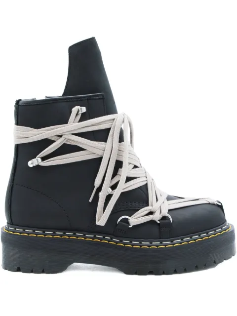 Dr. Martens x Rick Owens lace-up platform boots