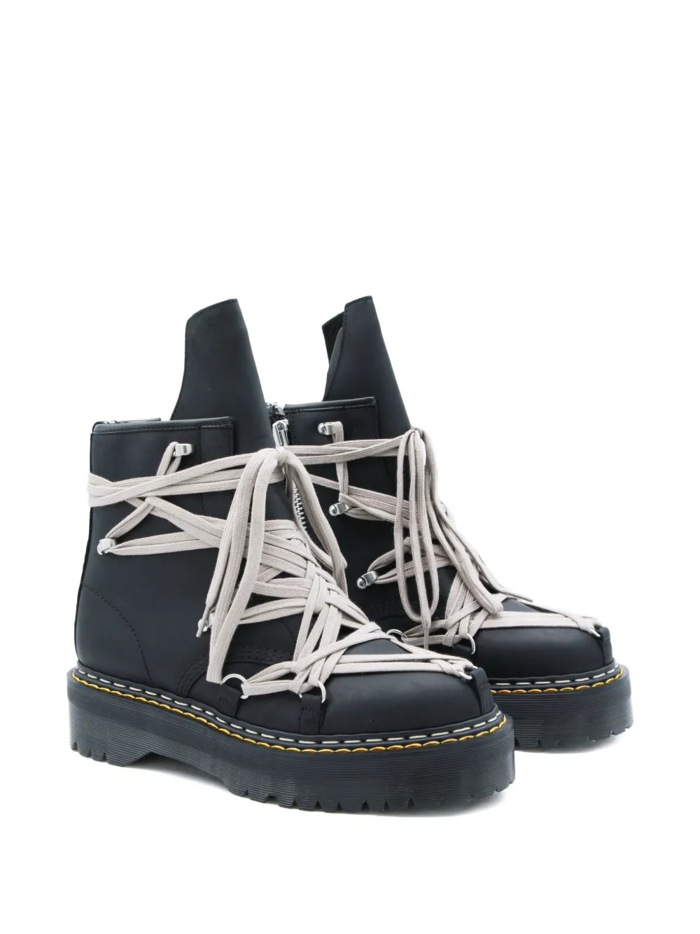 Dr. Martens x Rick Owens lace-up platform boots | Biker Boots | Image 2