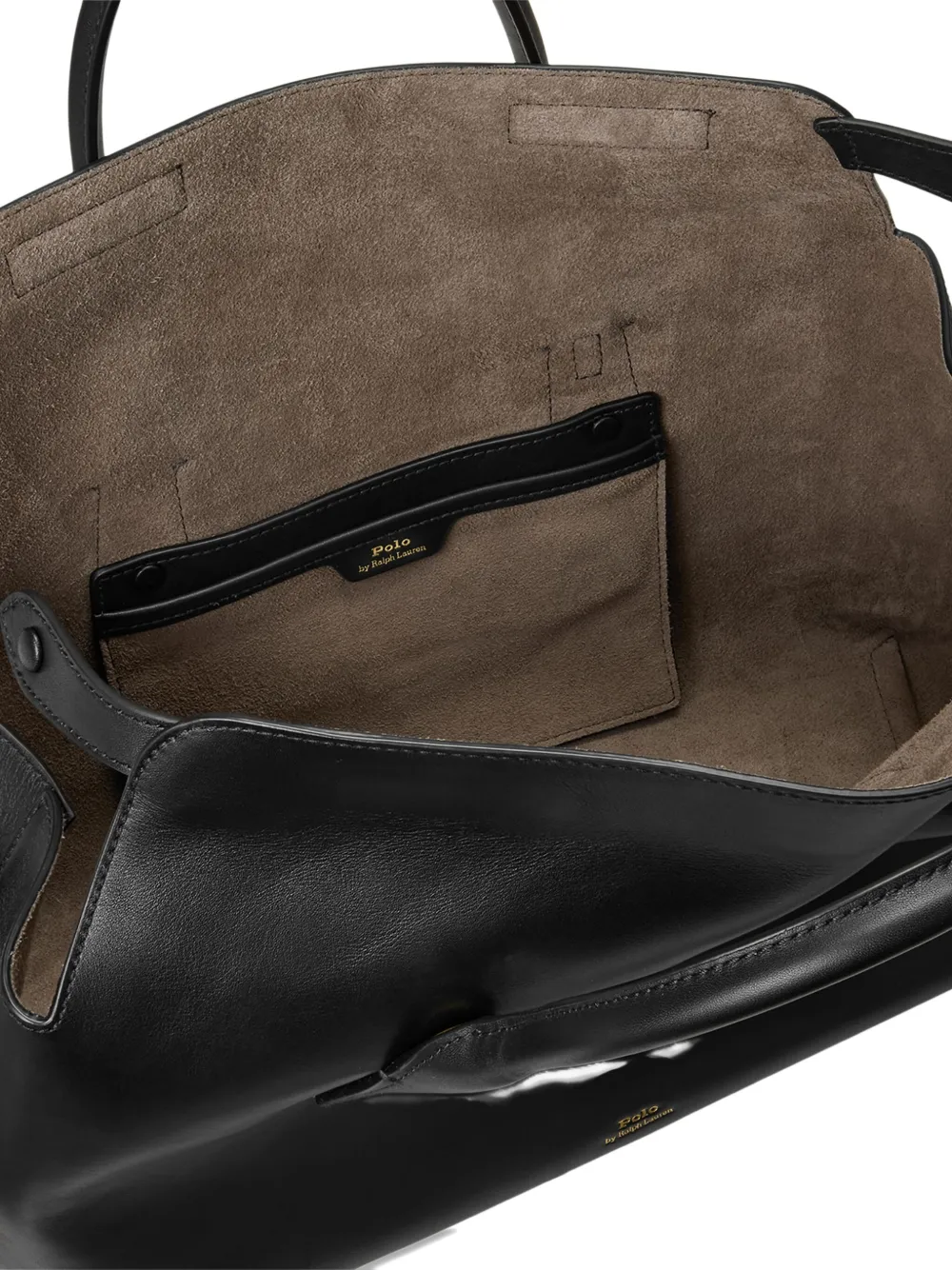 Polo Ralph Lauren Shopper met logoprint Zwart