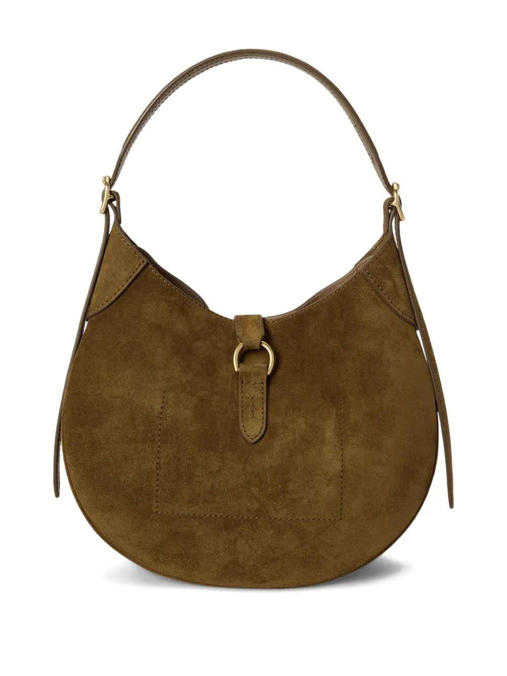 Polo Ralph Lauren Polo Pony Shoulder Bag In Brown