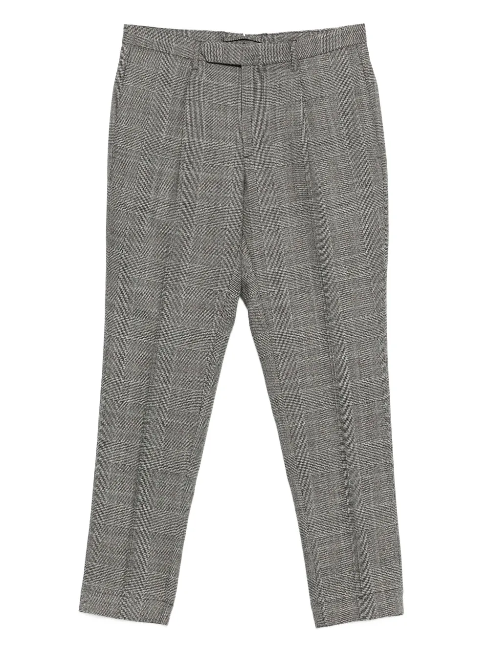 Biagio Santaniello check trousers | Neutrals | Image 1