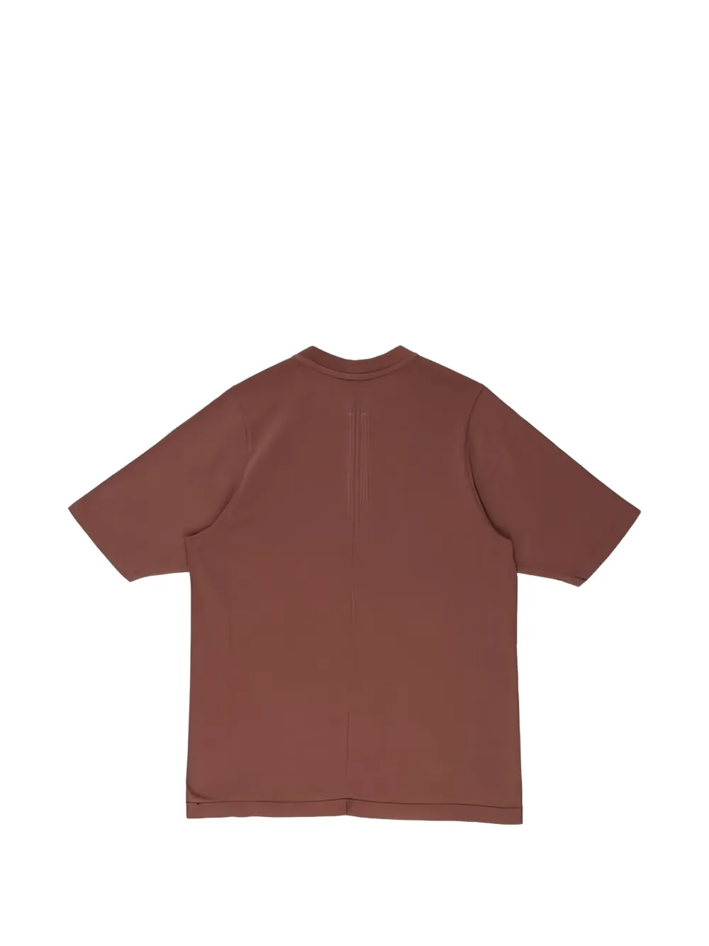 Rick Owens Kids T-shirt met ronde hals en naaddetail Bruin