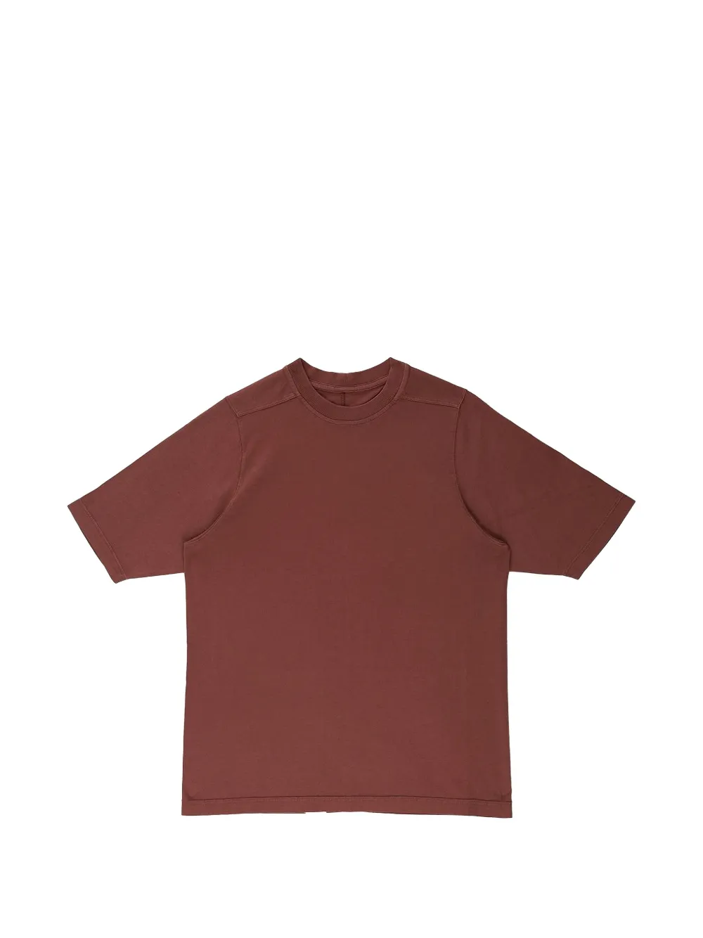 Rick Owens Kids seam-detail crew-neck T-shirt - Marrone