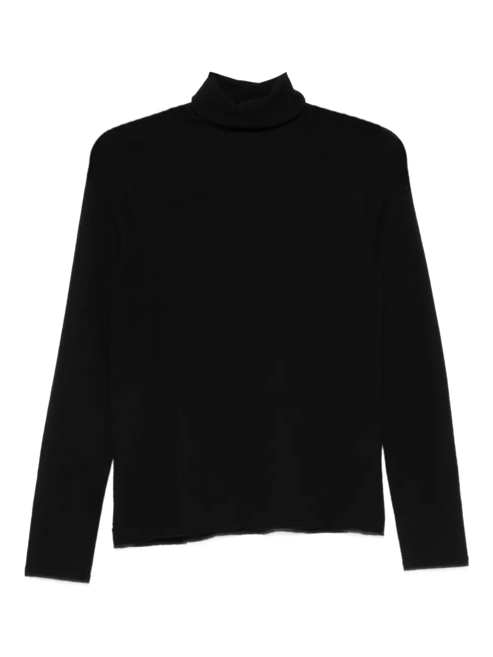 Majestic Filatures Oberteil mit Rollkragen - Schwarz