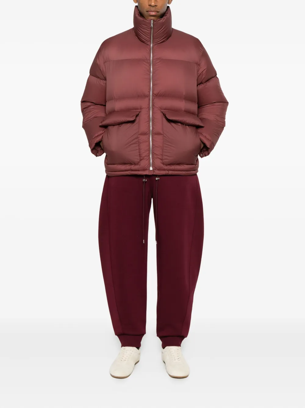 Givenchy logo-embroidery track pants - Paars