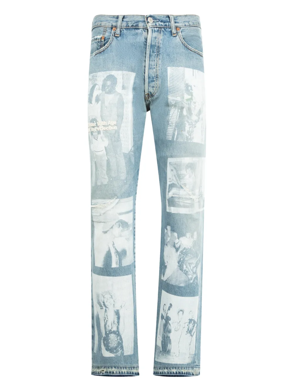 Better with Age  x Levi's 501 Broadway denim trousers | Blue | Image 1