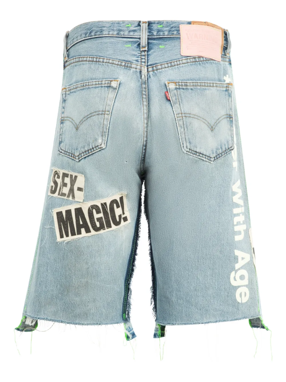 Better with Age  x Levi's 501 patchwork denim shorts | Denim Shorts | Image 2