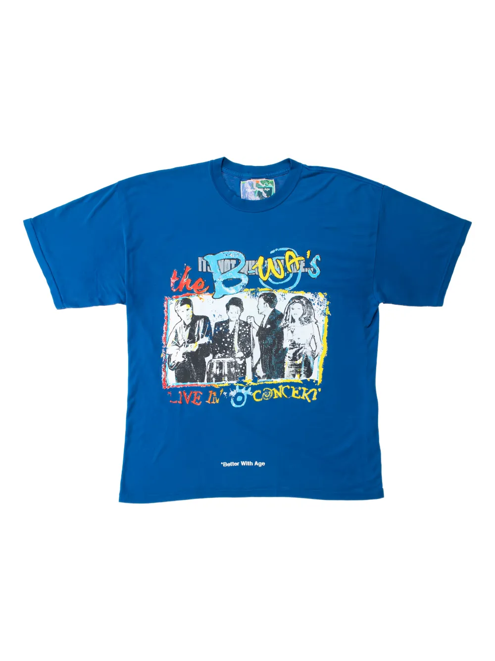 Better with Age  crew-neck T-shirt | Blue | Image 1