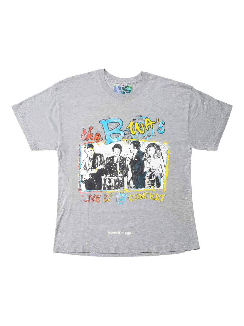 Better with Age  playera con cuello redondo | gris | Image 1