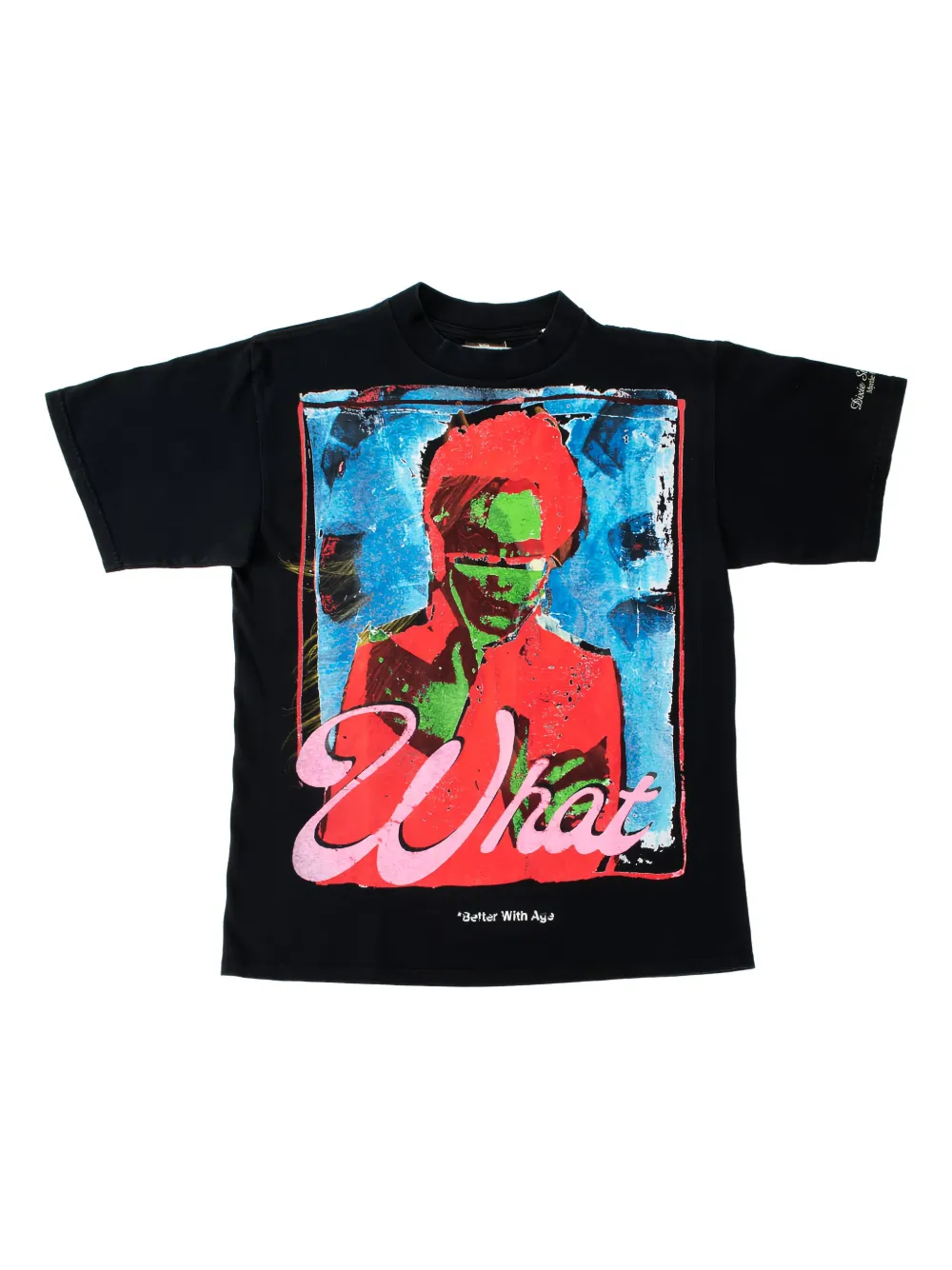 Better With Age Wha? Graphic T-shirt In Animal Print