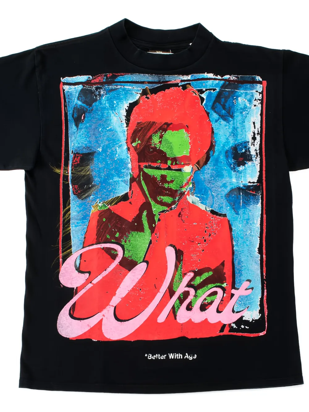 Better With Age Wha? Graphic T-shirt In Animal Print