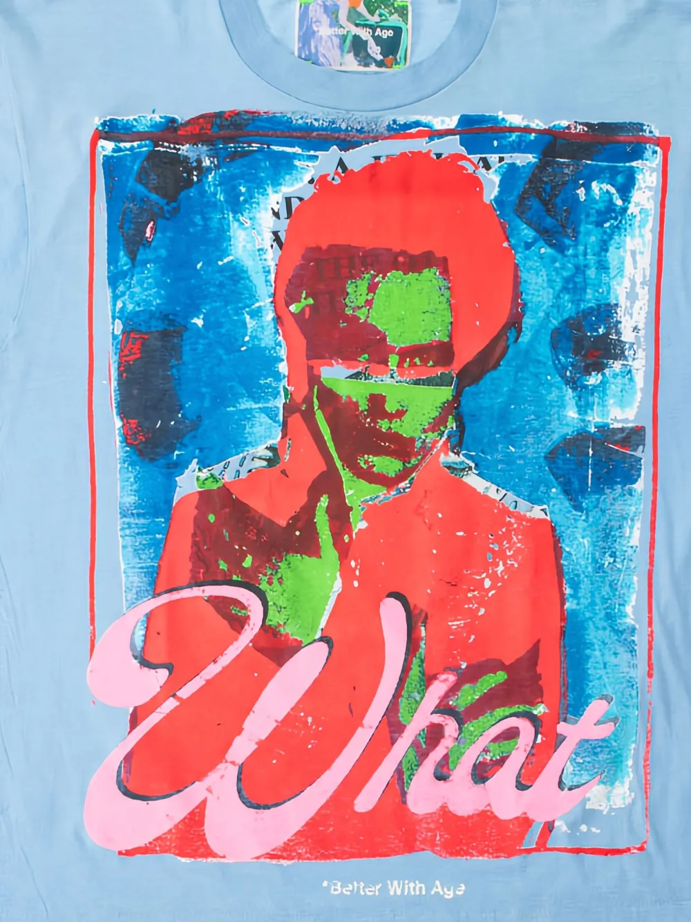 Better with Age  Wha? graphic T-shirt | T-Shirts | Image 2