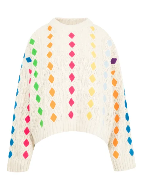Mira Mikati Harlequin sweater