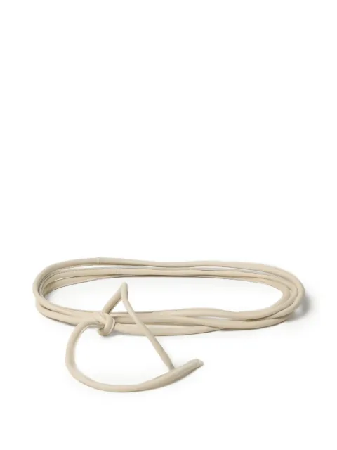 FURLING BY GIANI knotted leather belt