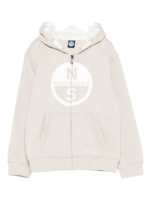 North Sails Kids ジップアップ パーカー