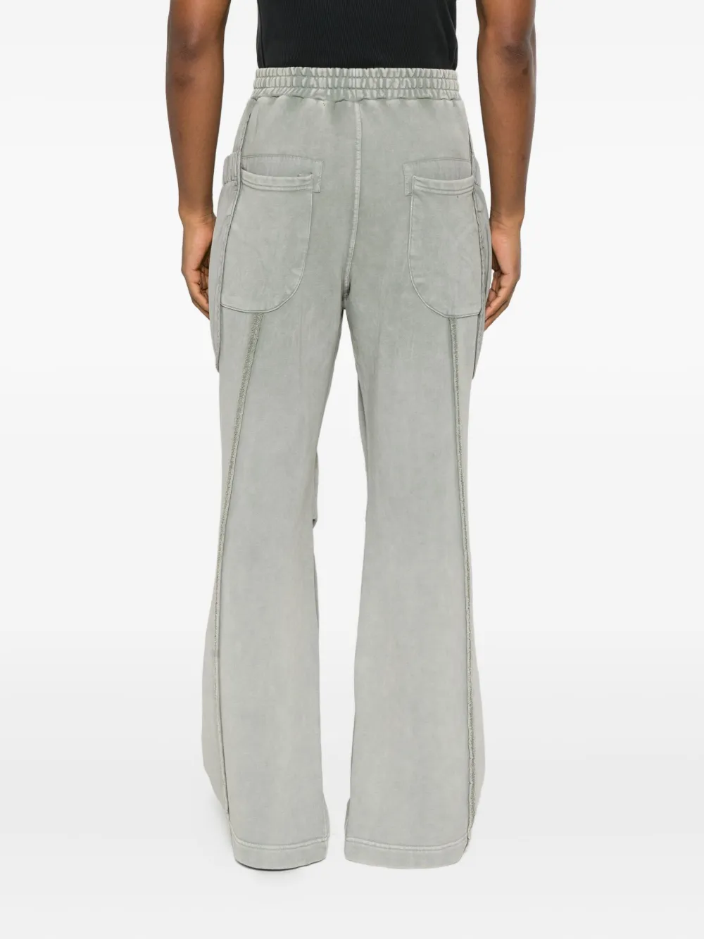 Andersson Bell Layered Track Pants In Gray