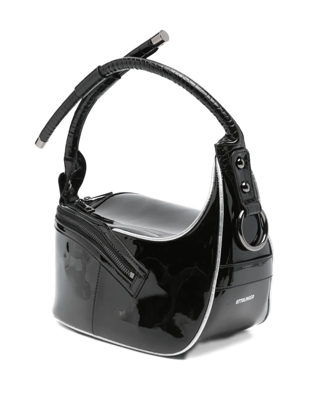 Ottolinger Zip Shoulder Bag In Black