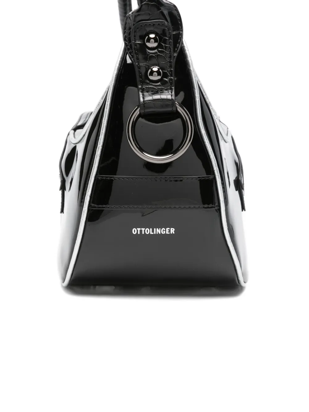 Ottolinger Zip Shoulder Bag In Black