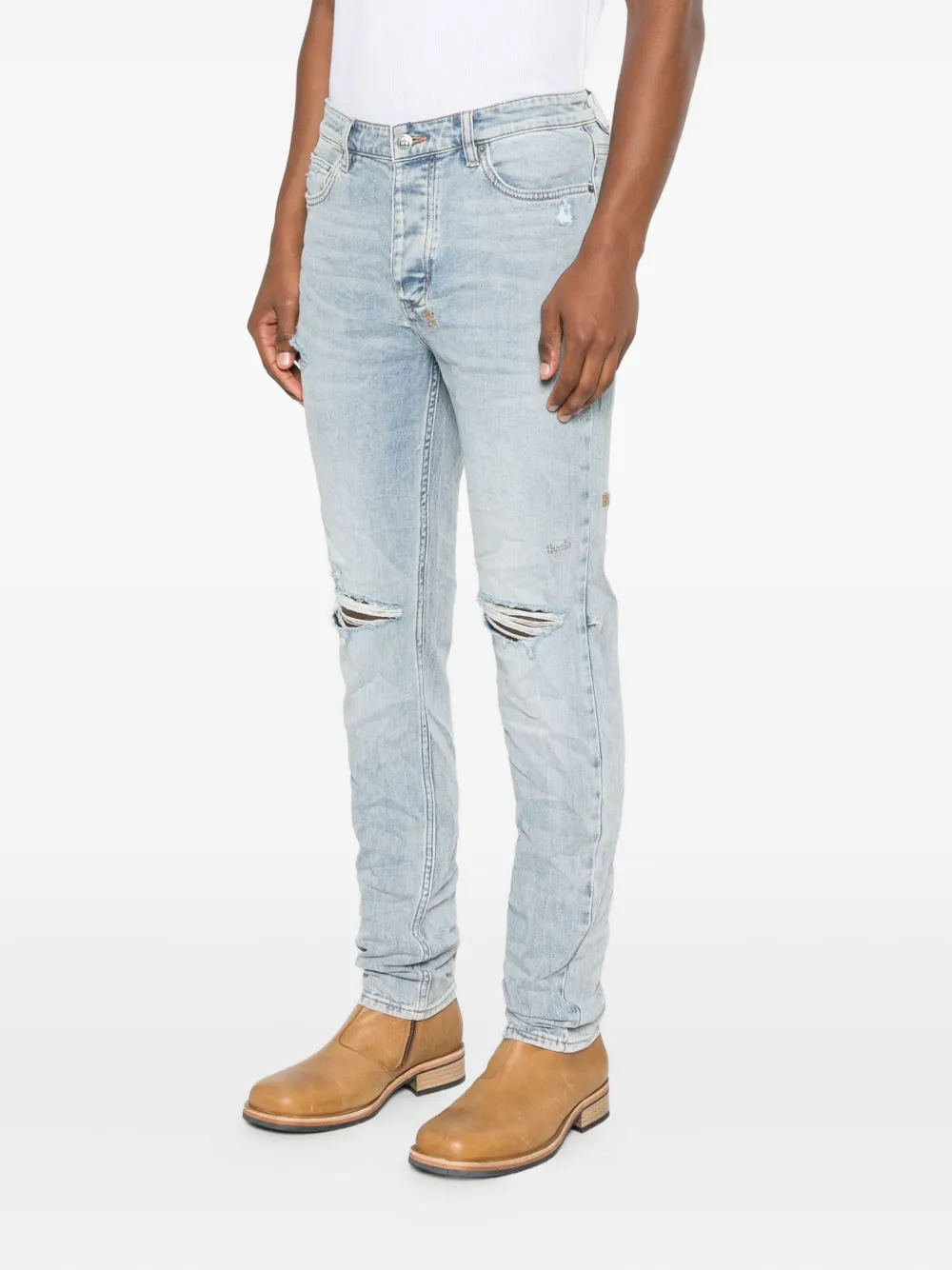 Ksubi Ripped Jeans In Black