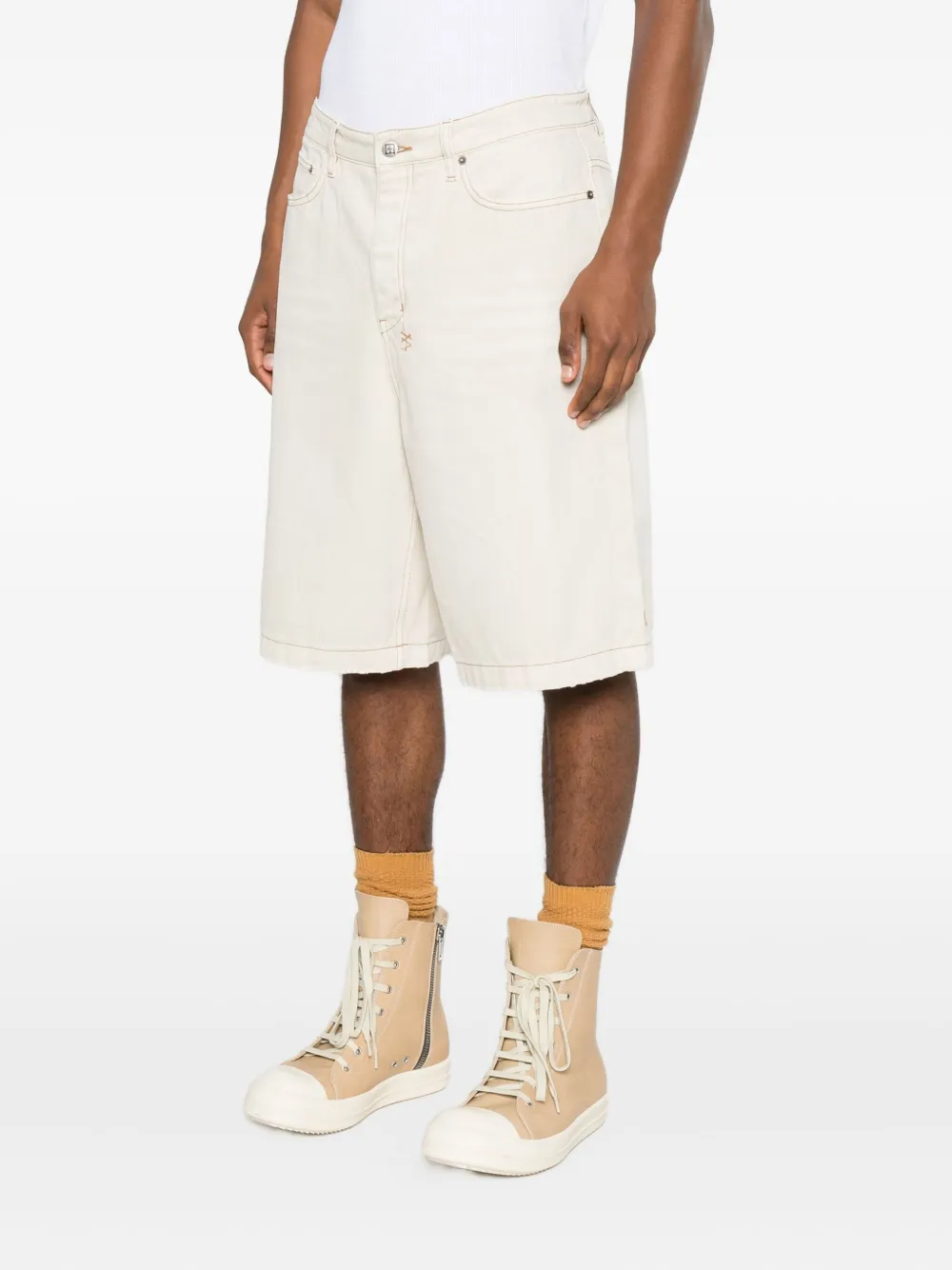 Ksubi Maxx shorts met borduurwerk Wit