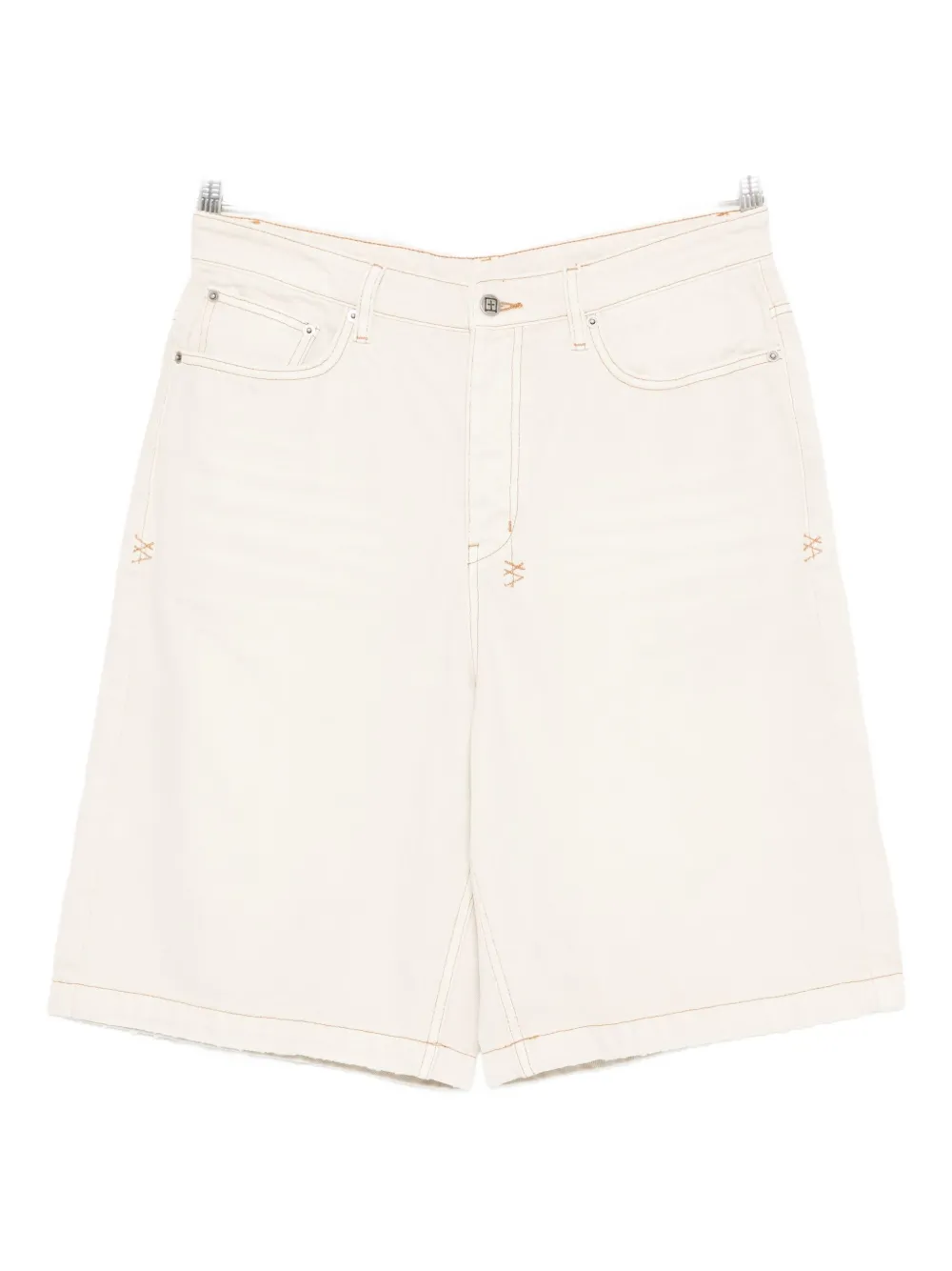 Ksubi Maxx embroidered shorts | White | Image 1