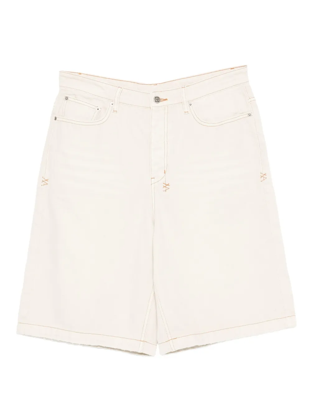 Ksubi Maxx embroidered shorts | White | Image 1