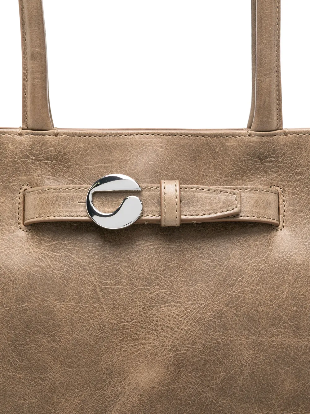 Coperni Medium Data shopper met gesp Zwart