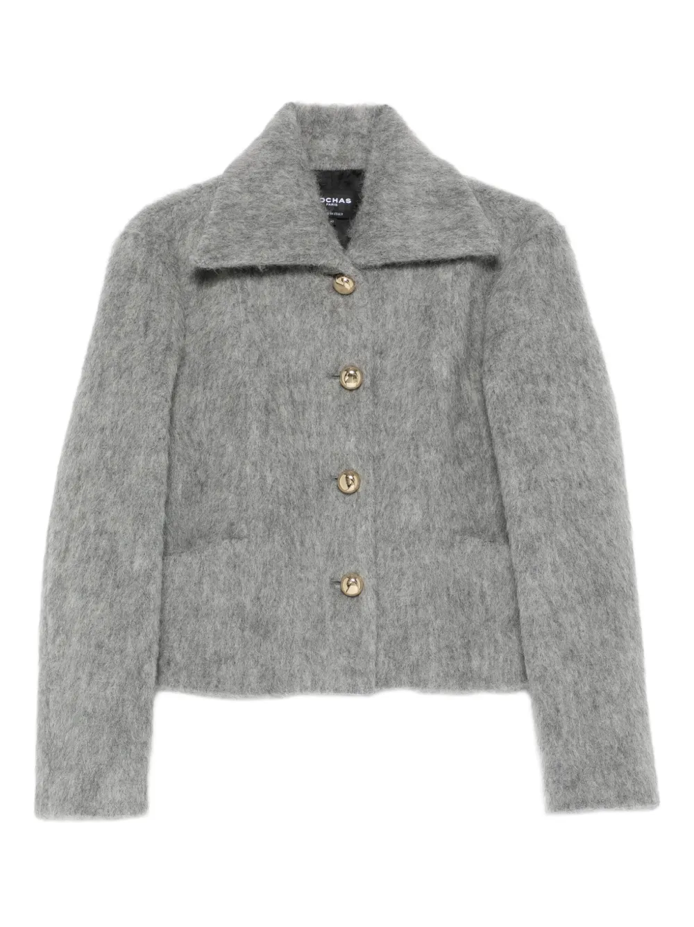 Rochas button-up jacket | Grey | Image 1