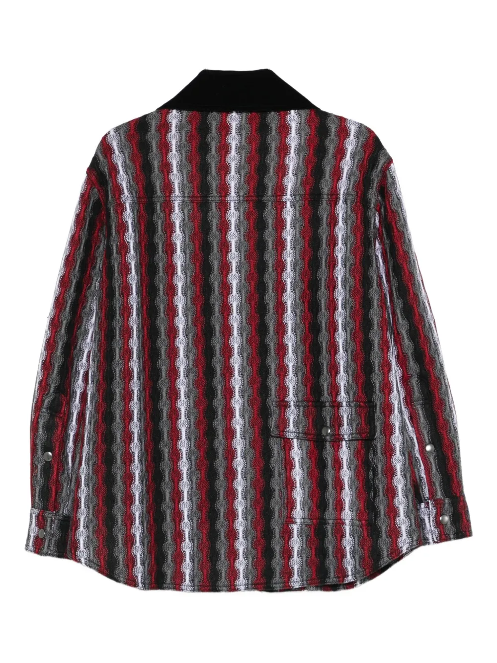 Andersson Bell knitted stripe shirt | Shirt Jackets | Image 2